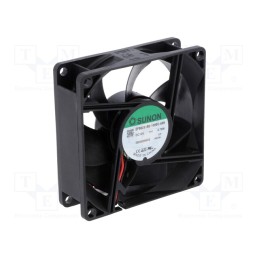 1 pcs x SUNON - EF80251B3-1000U-A99 - Fan: DC, axial, 12VDC, 80x80x25mm, 56.05m3/h, 28dBA, ball bearing