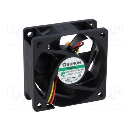 1 pcs x SUNON - MF60251VX-1000U-G99 - Fan: DC, axial, 12VDC, 60x60x25mm, 45.63m3/h, 31.2dBA, Vapo, 5200rpm