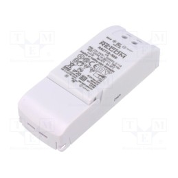 1 pcs x RECOM - RACT18-500 - Power supply: switched-mode, LED, 18W, 18÷36VDC, 500mA, 198÷264VAC