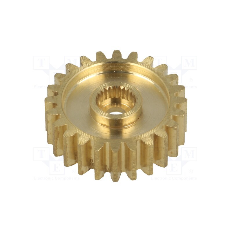 1 pcs x SPARKFUN ELECTRONICS - ROB-12341 - Gear, 2.07mm, Features: 24T @ 32P