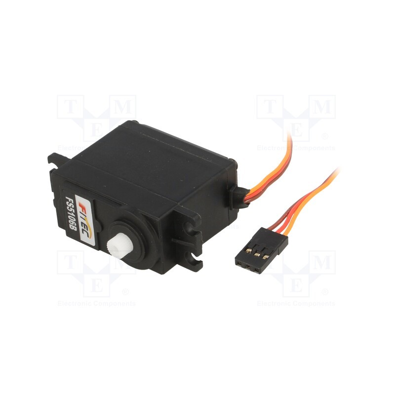 1 pcs x SPARKFUN ELECTRONICS - ROB-11965 - Motor: servo, 4.8÷6VDC, standard, analogue, 40.8x20.1x38mm, 180°