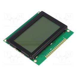 1 pcs x RAYSTAR OPTRONICS - RC1604B-FHW-ESX - Display: LCD, alphanumeric, FSTN Positive, 16x4, black, LED, PIN: 16