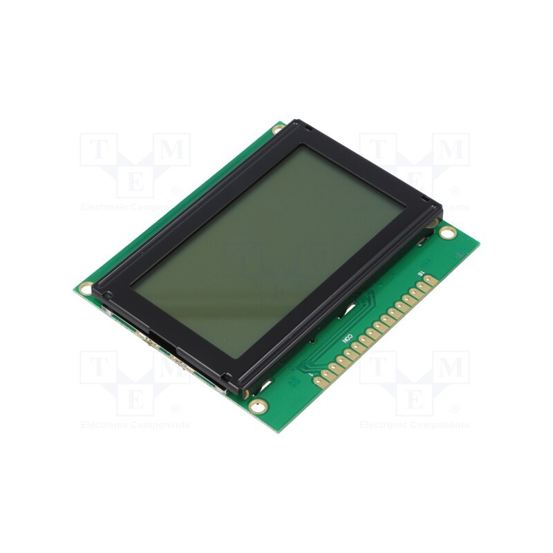 1 pcs x RAYSTAR OPTRONICS - RC1604B-FHW-ESX - Display: LCD, alphanumeric, FSTN Positive, 16x4, black, LED, PIN: 16