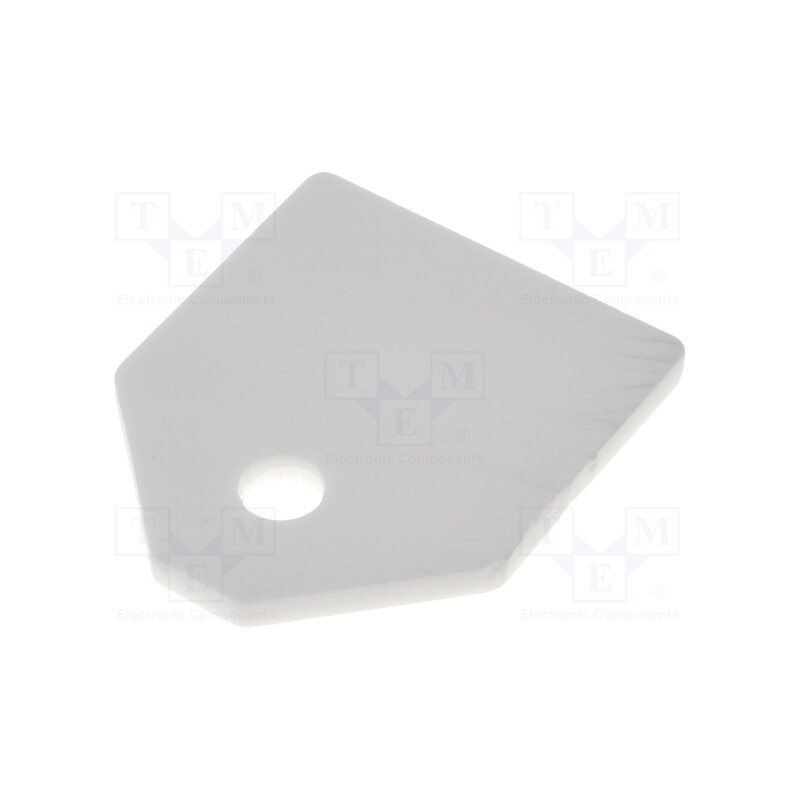 1 pcs x FISCHER ELEKTRONIK - AOS 3 P - Heat transfer pad: ceramic, TO3P, L: 17.5mm, W: 20.5mm, Thk: 1.5mm