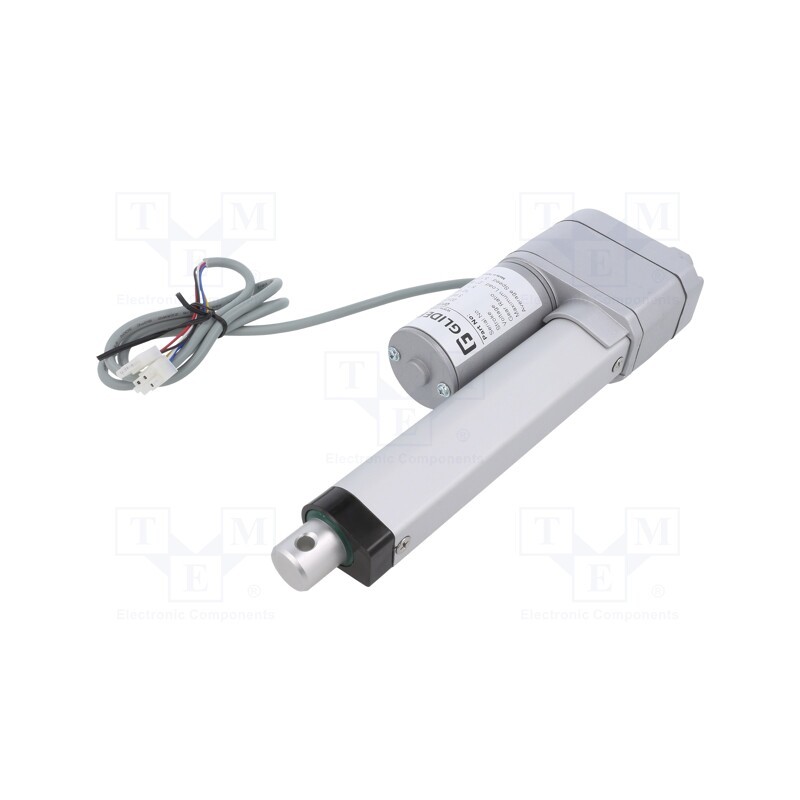 1 pcs x POLOLU - 4953 - Motor: DC, 12VDC, 7A, 5: 1, 101.6mm, Features: linear actuator, IP65