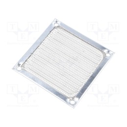 1 pcs x RICHCO - MFF-80 - Guard, metal, 80x80mm, screw, with EMI shielding, A: 83.82mm