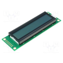 1 pcs x RAYSTAR OPTRONICS - RC2002A-GHG-CSV - Display: LCD, alphanumeric, STN Positive, 20x2, gray, LED, PIN: 16