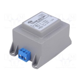 1 pcs x INDEL - TSZZM 30/013M/1 - Transformer: encapsulated, 30VA, 230VAC, 24V, 1.25A, screw type