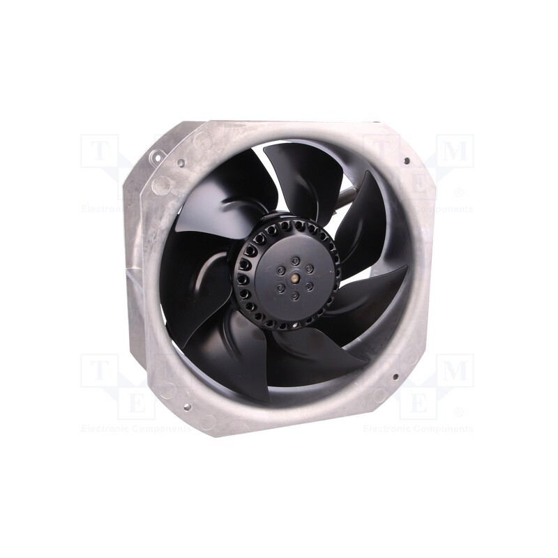 1 pcs x EBM-PAPST - W2E200-HK86-01 - Fan: AC, axial, 115VAC, 225x225x80mm, 880m3/h, ball bearing, IP44
