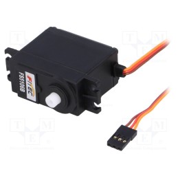 1 pcs x POLOLU - FEETECH STANDARD SERVO FS5106B - Motor: servo, 4.8÷6VDC, standard, analogue, 40.8x20.1x38mm, 200°