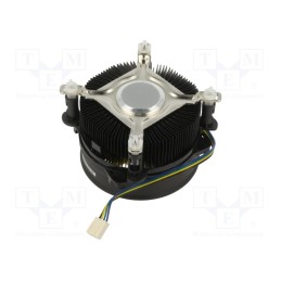 1 pcs x Akasa - AK-CC7117EP01 - Heatsink: extruded, 12VDC, aluminium, 96.5m3/h, H: 62.3mm, W: 94.8mm