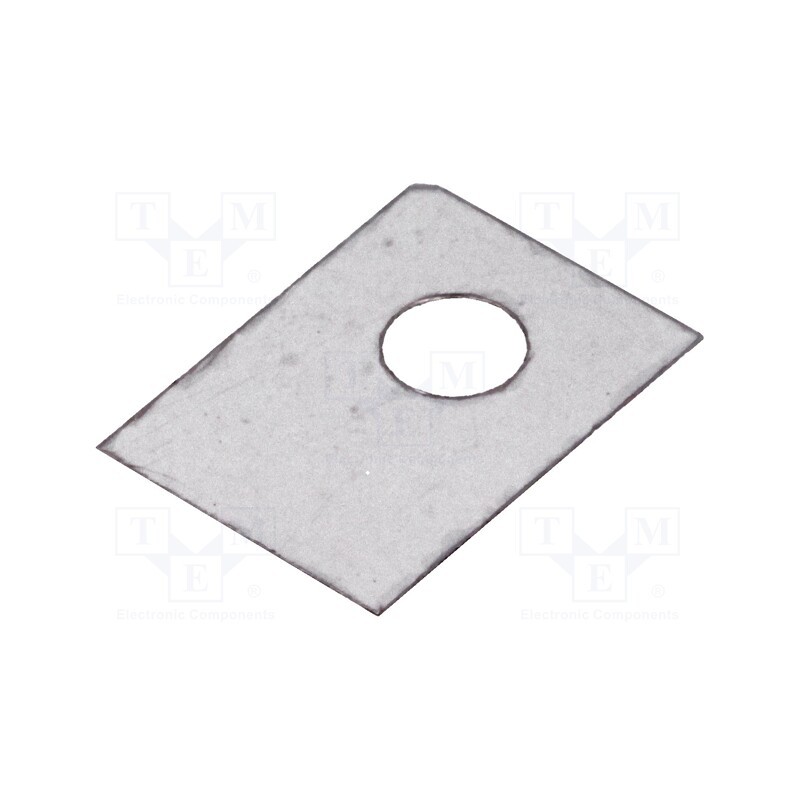 10 pcs x FISCHER ELEKTRONIK - GS 32 P - Heat transfer pad: mica, SOT32, 0.4K/W, L: 11mm, W: 8mm, Thk: 0.05mm