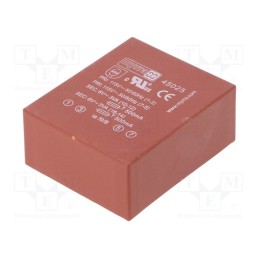 1 pcs x MYRRA - 45025 - Transformer: encapsulated, 6VA, 115VAC,230VAC, 6V, 6V, white goods