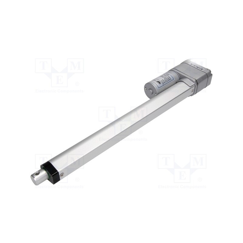 1 pcs x POLOLU - LACT12P-12V-20 LINEAR ACTUATOR - Motor: DC, 12VDC, 10A, 20: 1, Ioper: 500mA, 304.8mm, IP65