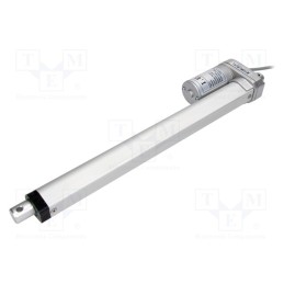 1 pcs x POLOLU - LACT12-12V-20 LINEAR ACTUATOR - Motor: DC, 12VDC, 10A, 20: 1, Ioper: 500mA, 304.8mm, IP65
