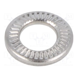 200 pcs x BOSSARD - 3650526 - Washer, internally serrated, M5, D10mm, h1.5mm, BN 21206