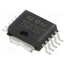 1 pcs x STMicroelectronics - VIPER53SP-E - IC: driver, flyback, PWM controller, PowerSO10, 2A, 620V, Ch: 1