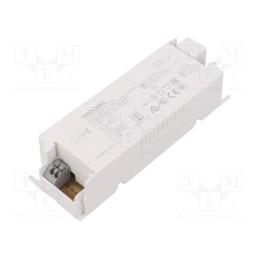 1 pcs x TRIDONIC - LC 60/1400/43 FIXC SC SNC2 - Power supply: switched-mode, LED, 60W, 25÷43VDC, 1400mA, IP20, LC