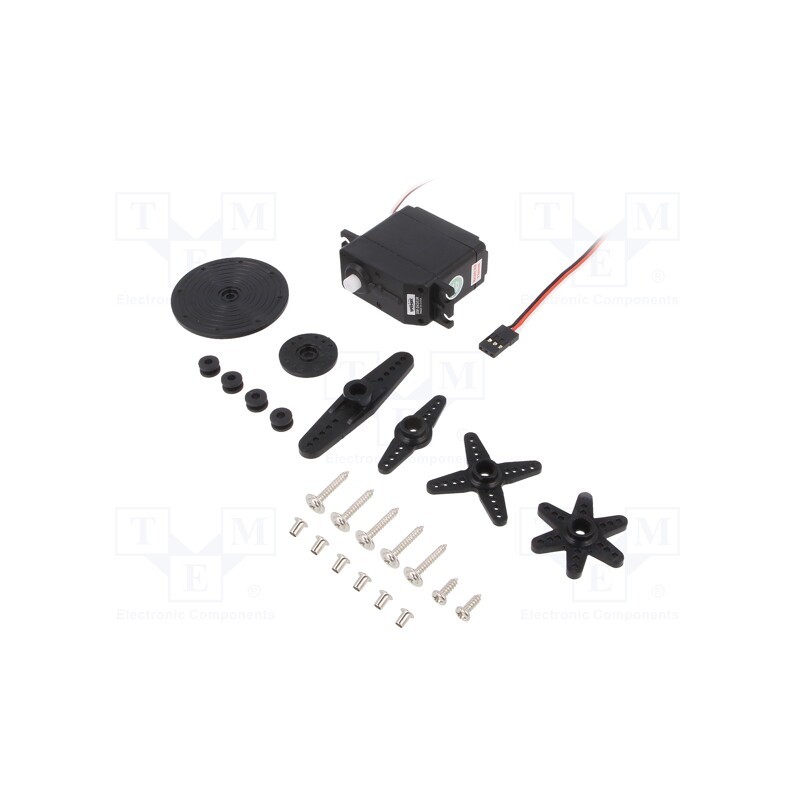 1 pcs x SpringRC - OKY8096 - Motor: servo, 4.8÷6VDC, standard, analogue, 41.3x20.7x40mm, 360°