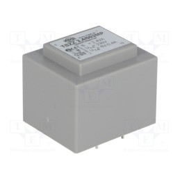1 pcs x INDEL - TSZZ2.4/003MP - Transformer: encapsulated, 2.4VA, 230VAC, 6V, 400mA, PCB, IP00
