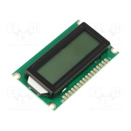 1 pcs x DISPLAY ELEKTRONIK - DEM 08171 SBH-PW-N - Display: LCD, alphanumeric, STN Negative, 8x1, 60x33x12mm, LED