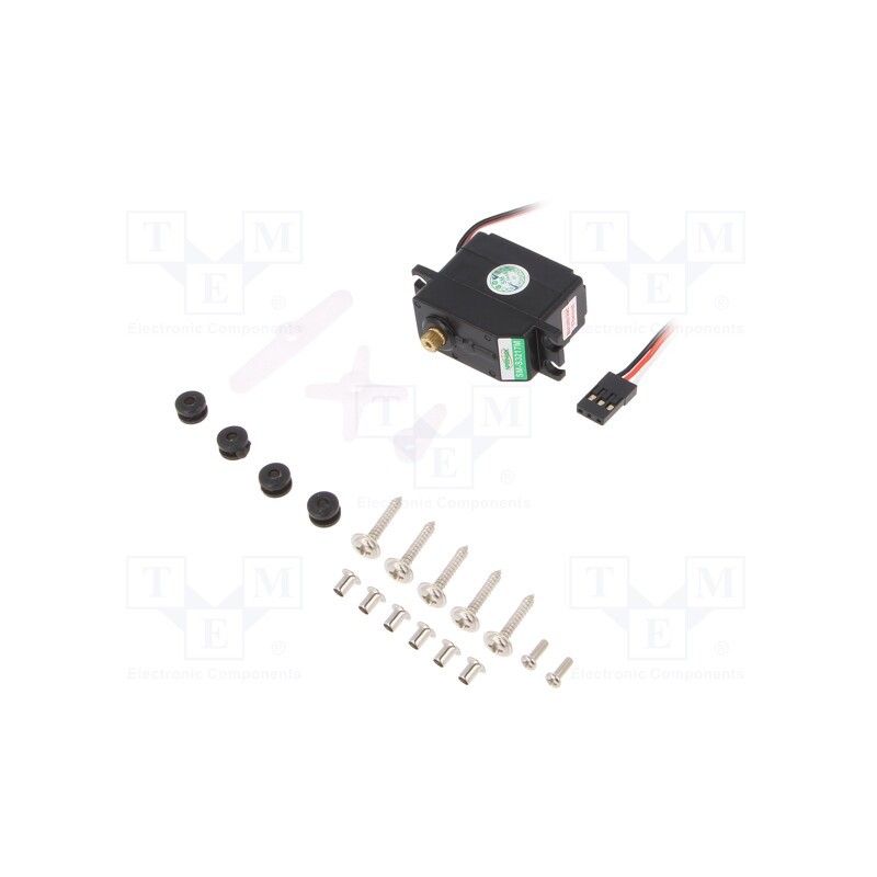 1 pcs x SpringRC - OKY8080 - Motor: servo, 4.8÷6VDC, mini, digital, 31.3x16.3x28.5mm, metal