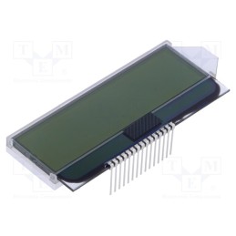 1 pcs x DISPLAY ELEKTRONIK - DEM 16204 FGH-PW - Display: LCD, alphanumeric, FSTN Positive, 16x2, 76x28.7x6mm, LED