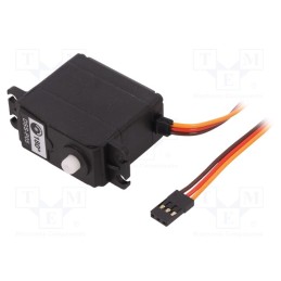 1 pcs x DFROBOT - SER0020 - Motor: servo, 4.8÷6VDC, standard, analogue, 40.2x20.2x43.2mm, 180°