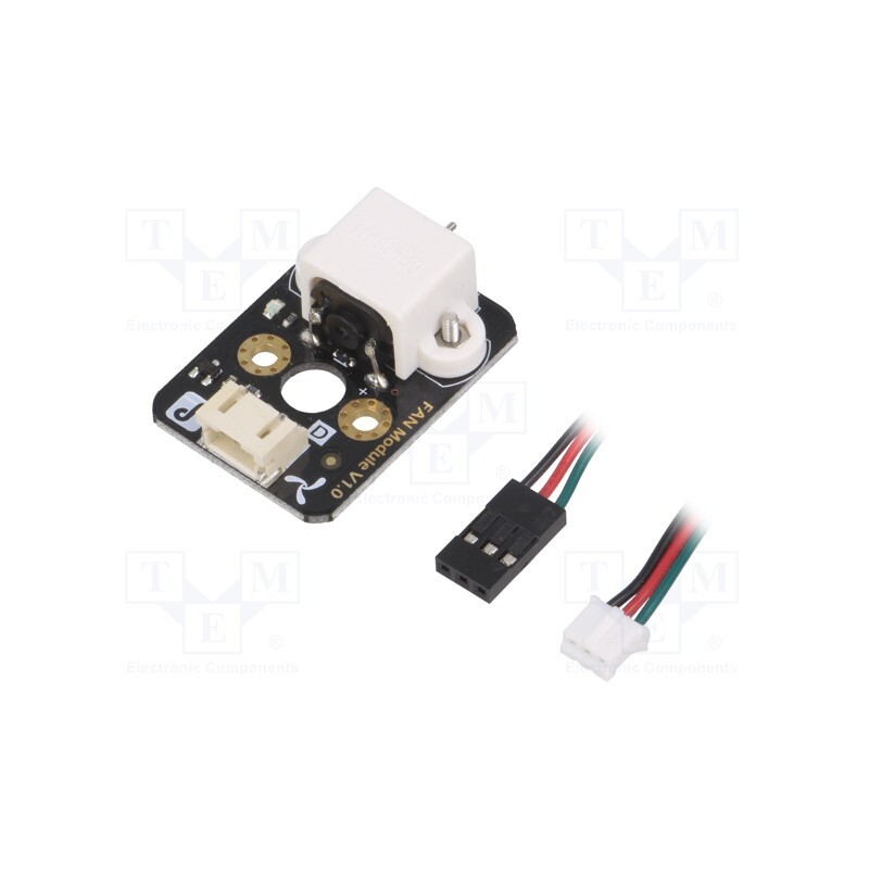 1 pcs x DFROBOT - DFR0332 - Motor: DC, without gearbox, Gravity, 3÷6VDC, 360mA, Shaft: smooth