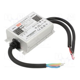 1 pcs x MEAN WELL - XLG-20-M-B - Power supply: switched-mode, LED, 20W, 25.2÷42VDC, 500mA, IP67