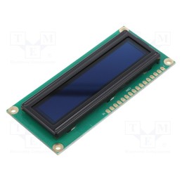 1 pcs x RAYSTAR OPTRONICS - REC001601BYPP5N00100 - Display: OLED, alphanumeric, 16x1, Dim: 80x36x10mm, yellow, PIN: 16