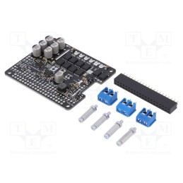 1 pcs x POLOLU - DUAL G2 HP MOTOR DRIVER 24V18 RPI - DC-motor driver, DUAL G2, 100kHz, analog,PWM,TTL, 6.5÷36V, Ch: 2