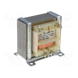 1 pcs x INDEL - TS 2/46 - Transformer: mains, 2VA, 230VAC, 15.5V, 80mA, Leads: solder lugs