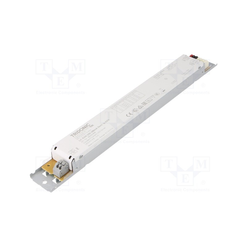 1 pcs x TRIDONIC - LC 53W 250-350MA FLEXC LP ADV - Power supply: switched-mode, LED, 53W, 71÷150VDC, 250÷350mA, IP20