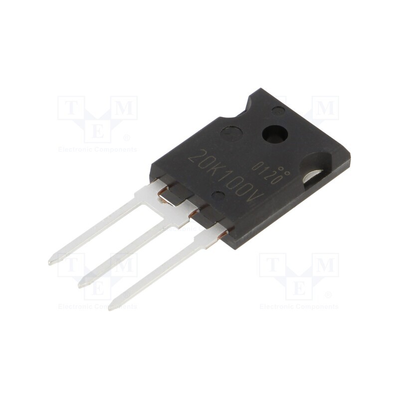 1 pcs x SHINDENGEN - S20K100V-5000 - Diode: rectifying, THT, 1kV, 20A, Ifsm: 550A, MTO3PV (TO247AD)