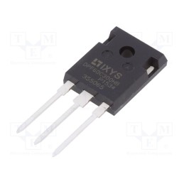 1 pcs x IXYS - DPF60C300HB - Diode: rectifying, THT, 300V, 30Ax2, , Ifsm: 400A, TO247-3
