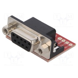 1 pcs x SPARKFUN ELECTRONICS - PRT-00449 - Module: converter, RS232/TTL, D-Sub 9pin,pin strips, 115.2kbps