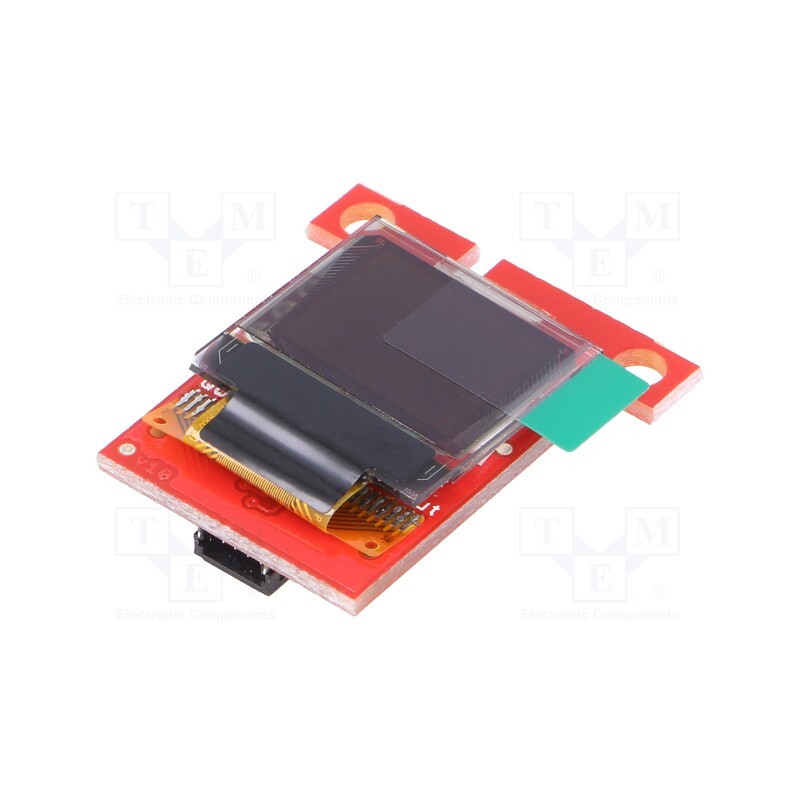 1 pcs x SPARKFUN ELECTRONICS - LCD-14532 - Module: display, Qwiic, 3.3VDC, I2C, blue, screw, Resolution: 64x48