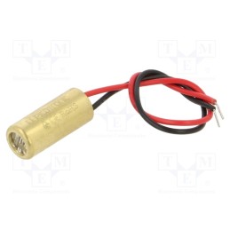 1 pcs x PICOTRONIC - 70105094 - Module: laser, 5mW, red, line, 650nm, 3÷12VDC, 2÷5mA, 60°