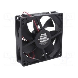 1 pcs x PANASONIC - ASFP90371 - Fan: DC, axial, 12VDC, 92x92x25mm, 76.8m3/h, 29dBA, ball bearing
