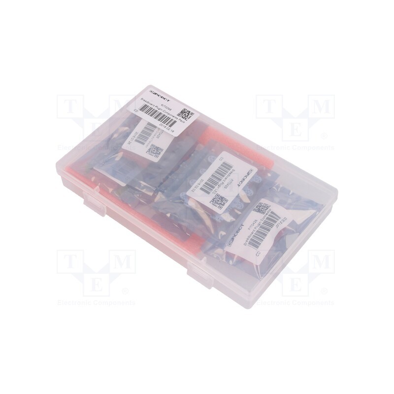 1 pcs x DFROBOT - KIT0098 - Kit: electronic components, ECell, for breadboards, pin header