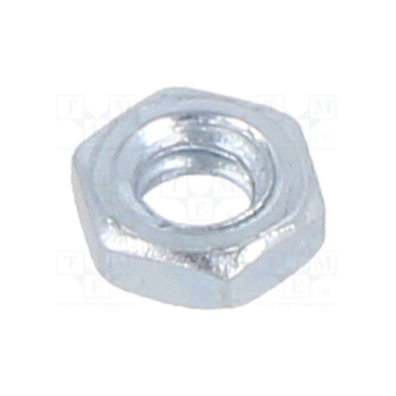 500 pcs x KEYSTONE - 1948630 - Nut, hexagonal, UNC 4-40, steel, Plating: zinc, 4.66mm