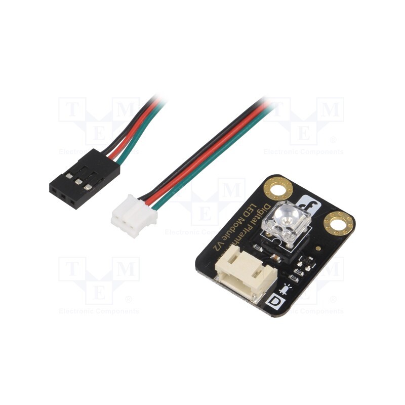 1 pcs x DFROBOT - DFR0031-R - Module: LED, Gravity, 3.3÷5VDC, Colour: red