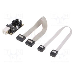 1 pcs x DFROBOT - DFR0116 - Module: programmer, ISP, pin strips,USB B