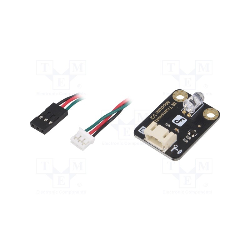 1 pcs x DFROBOT - DFR0095 - Module: transmitter, IR, Gravity, 5VDC