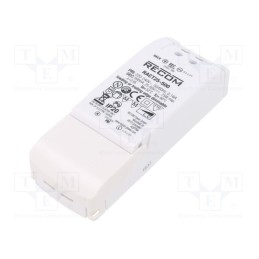1 pcs x RECOM - RACT25-500 - Power supply: switched-mode, LED, 25W, 25÷50VDC, 500mA, 198÷264VAC