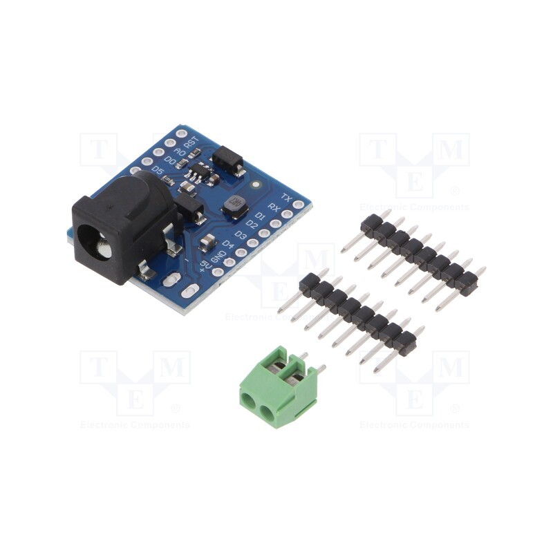 1 pcs x OKYSTAR - OKY3463-7 - Converter: step down, Uout: 5V, Uin: 7÷24V, 1A, D1 mini