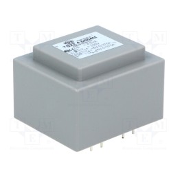 1 pcs x INDEL - TSZZ4.5/004M - Transformer: encapsulated, 4.5VA, 230VAC, 6V, 6V, 370mA, 370mA, PCB
