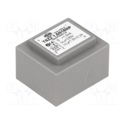 1 pcs x INDEL - TSZZ1.5/018MP - Transformer: encapsulated, 1.5VA, 230VAC, 7.5V, 160mA, PCB, IP00