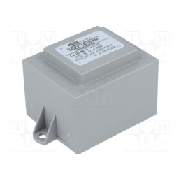 1 pcs x INDEL - TSZZ18/008M - Transformer: encapsulated, 18VA, 230VAC, 15V, 15V, 600mA, 600mA, PCB